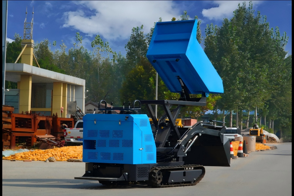 RYX-1000 Self - unloading Tracked Articulated Dumper Truck